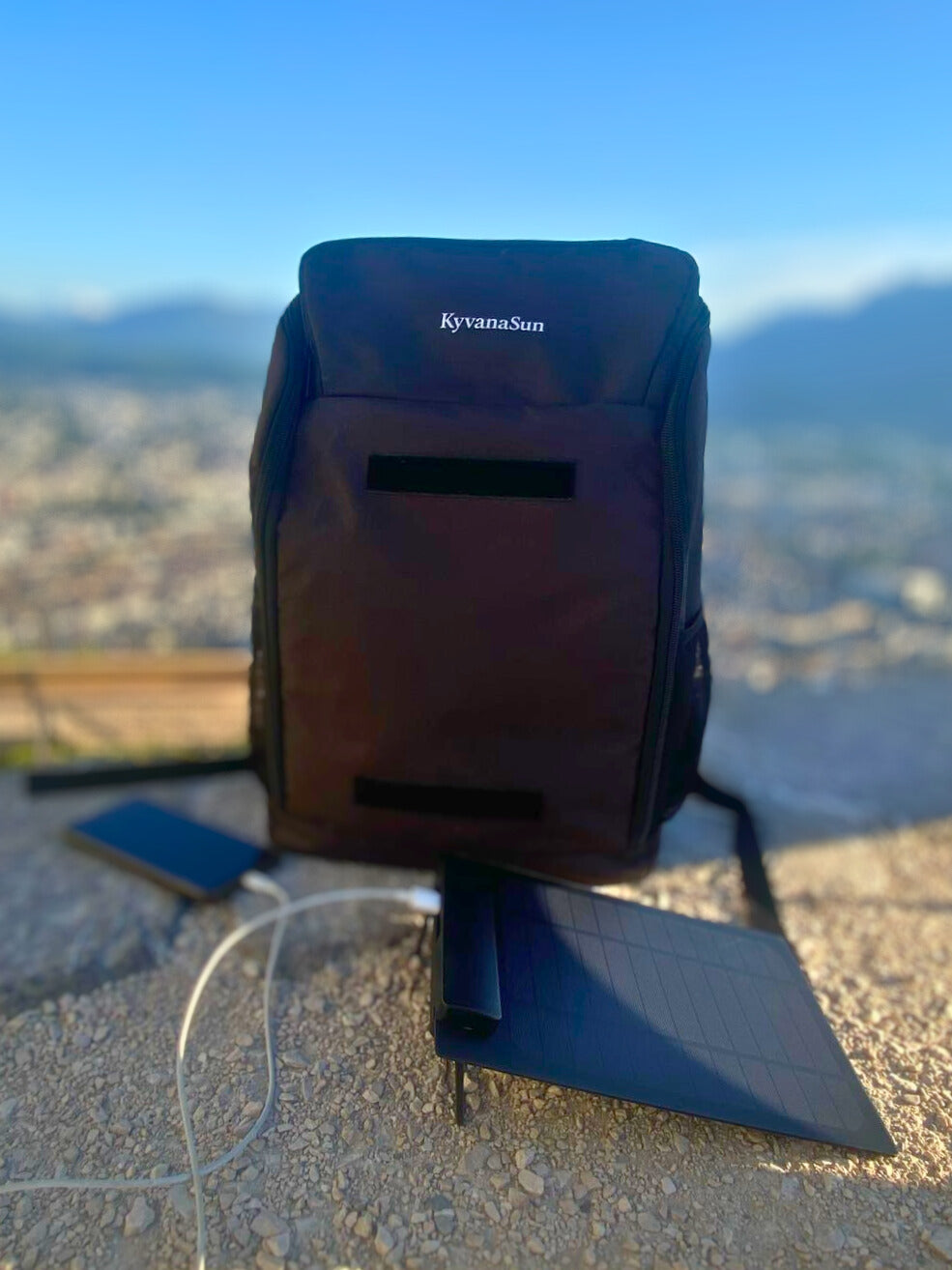 Sac à Dos Solaire KyvanaSun Astra - Ecologique & Spacieux