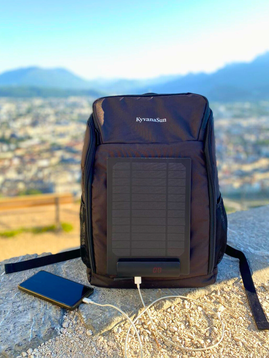 Sac à Dos Solaire KyvanaSun Astra - Ecologique & Spacieux