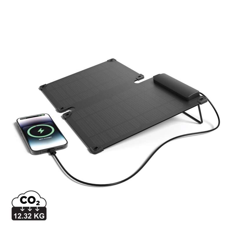 Panneau Solaire Pliable 10W – Double panneau en matériaux recyclés