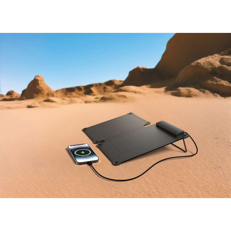 Panneau Solaire Pliable 10W – Double panneau en matériaux recyclés