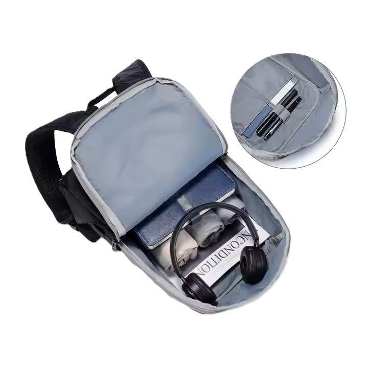 Sac à Dos Solaire KyvanaSun Héli - certifié GRS – Leger, éco-responsable pour quotidien, travail et outdoor.